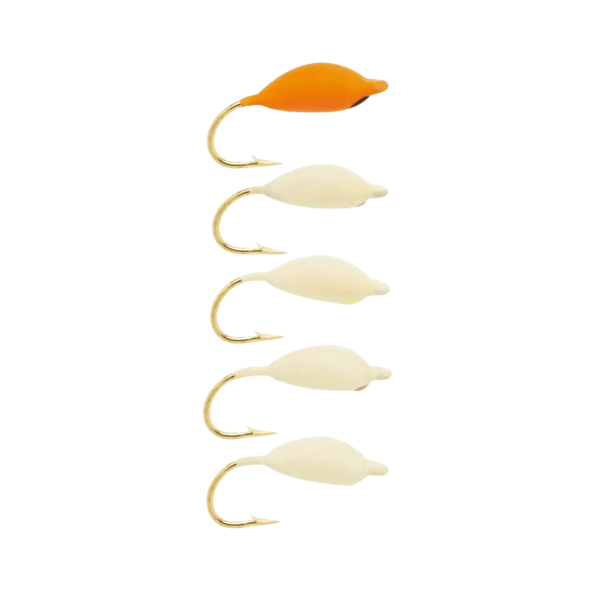CELSIUS ICE LURES 5PK - MOON GLOW