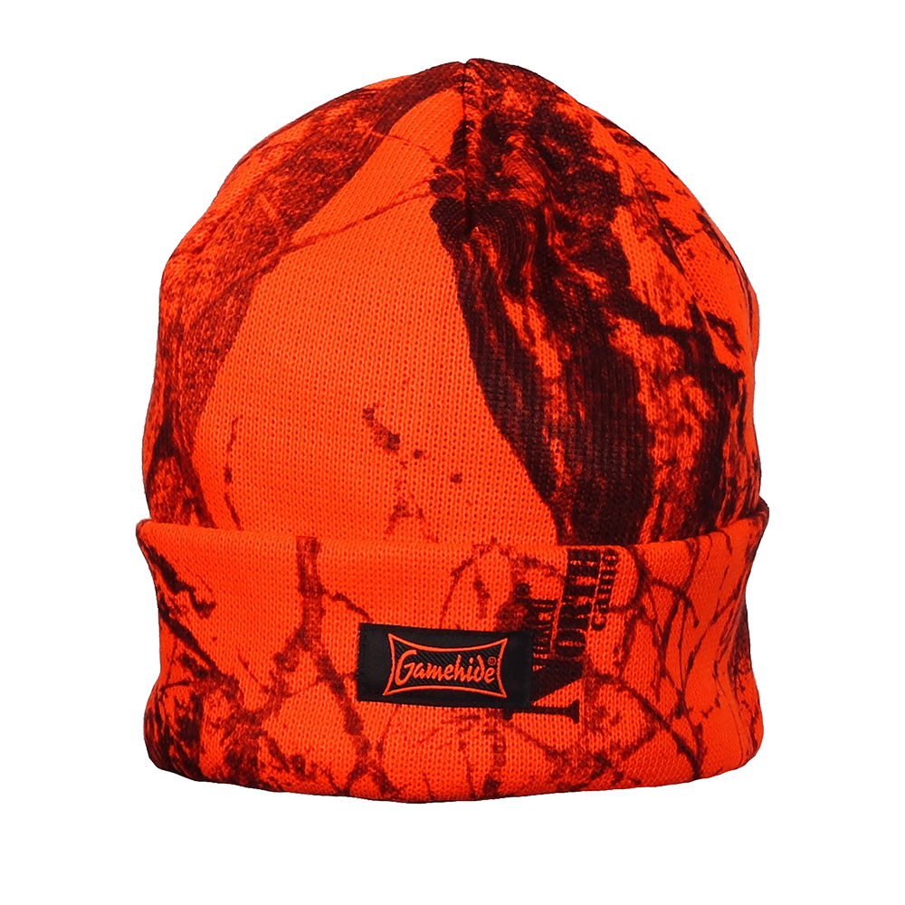 GAMEHIDE THINSULATE KNIT HAT - NN/ORG CAMO