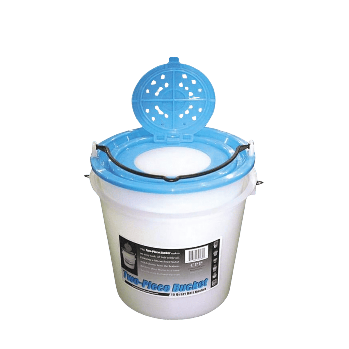 CHALLENGE 2PC BUCKET - 10QT" - FRONT VIEW