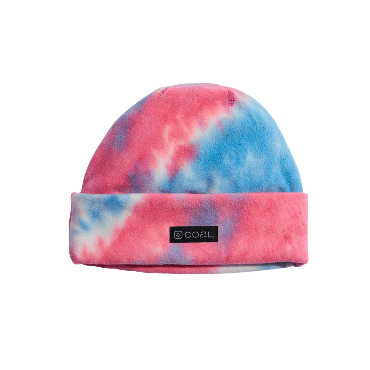 COAL NEW JACK KIDS BEANIE PINK TIE DYE, FRONT LOGO