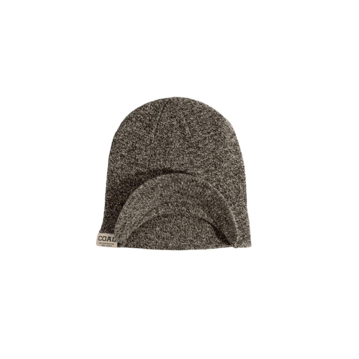 COAL UNIFORM BRIM BEANIE BLACK MARL