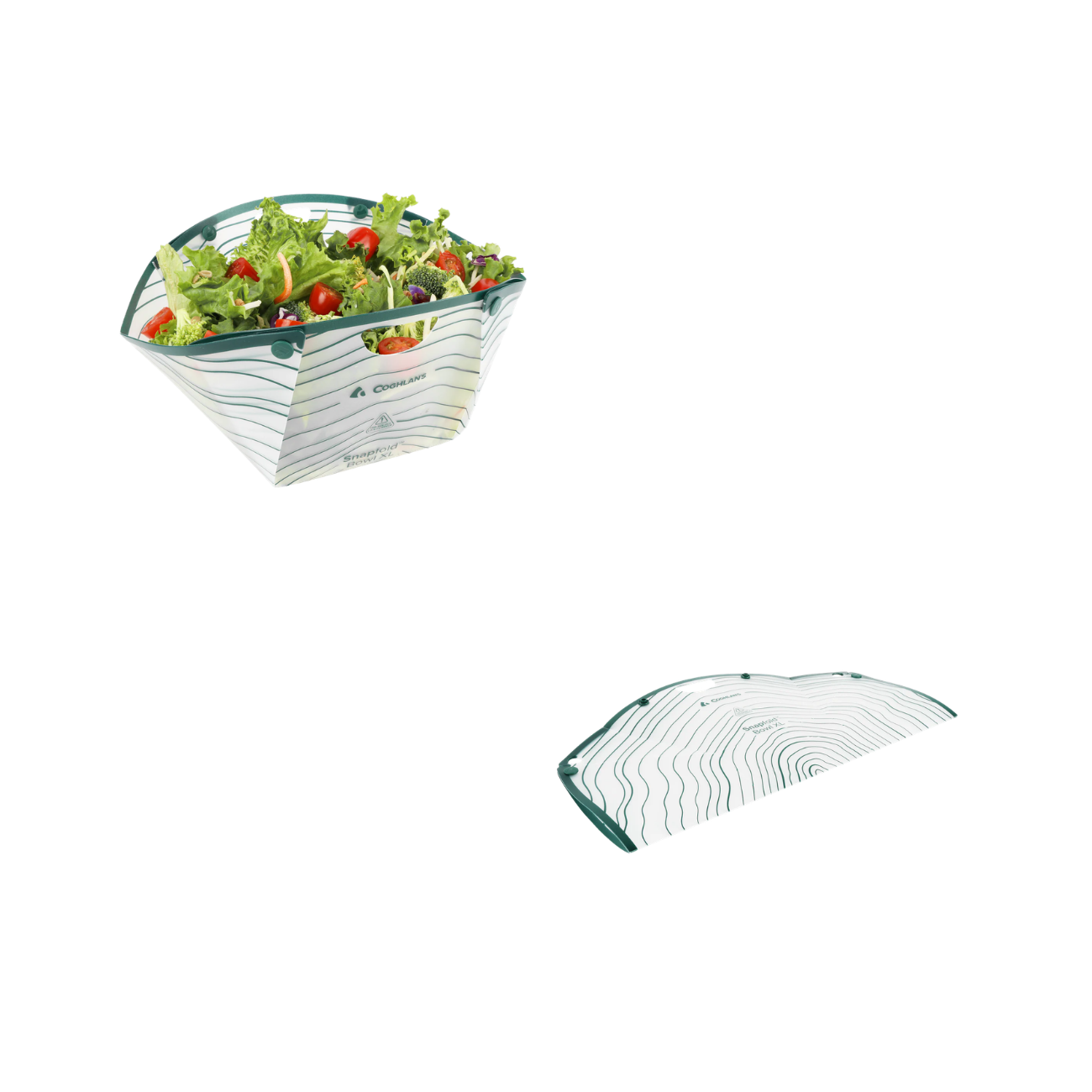 COGHLANS SNAPFOLD BOWL XL WHITE