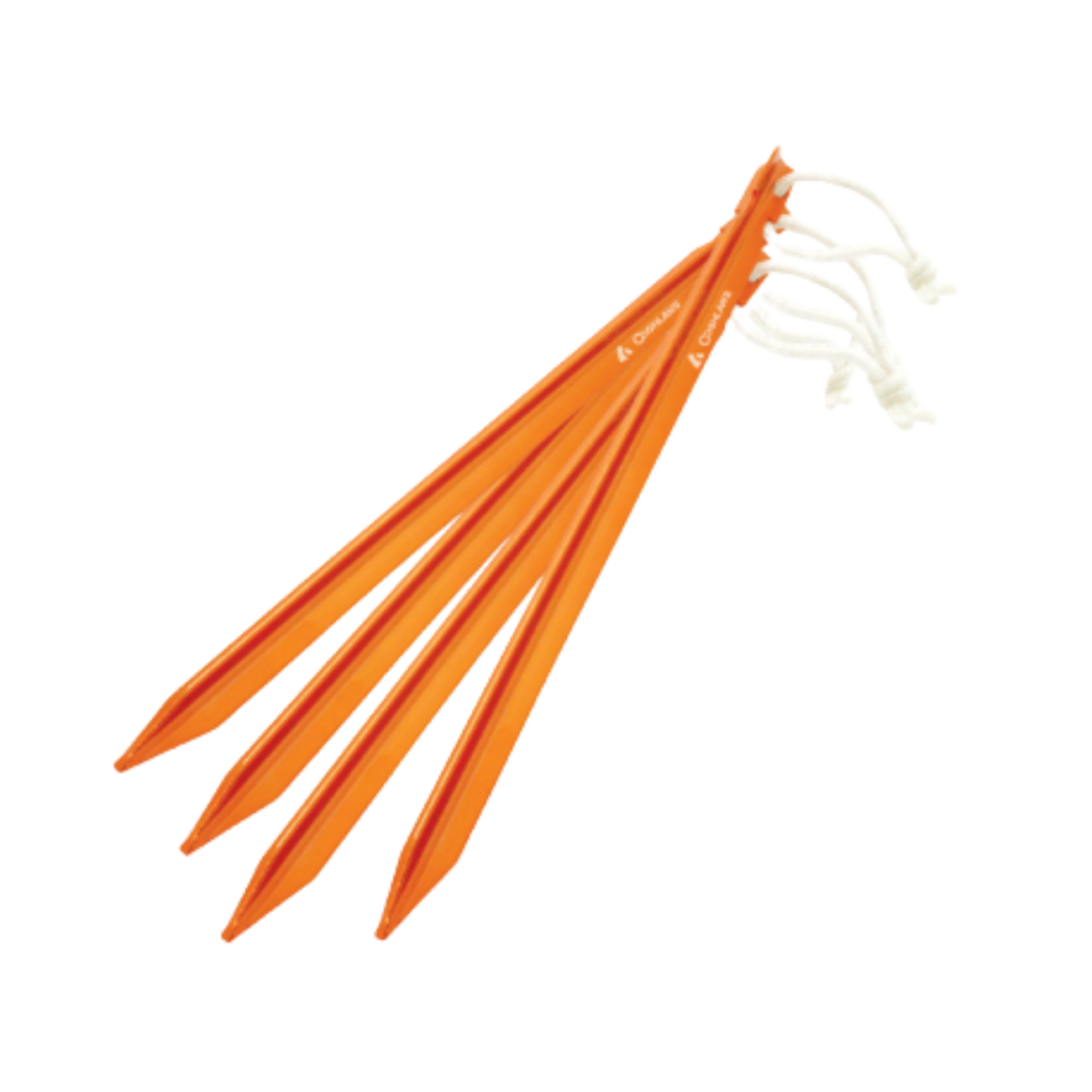 COGHLANS ULTRALIGHT TENT STAKES 4PK ORANGE