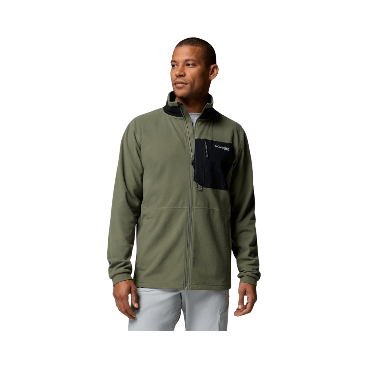 COLUMBIA STEALTHTIDE FULL ZIP FLEECE CYPRESS BLACK