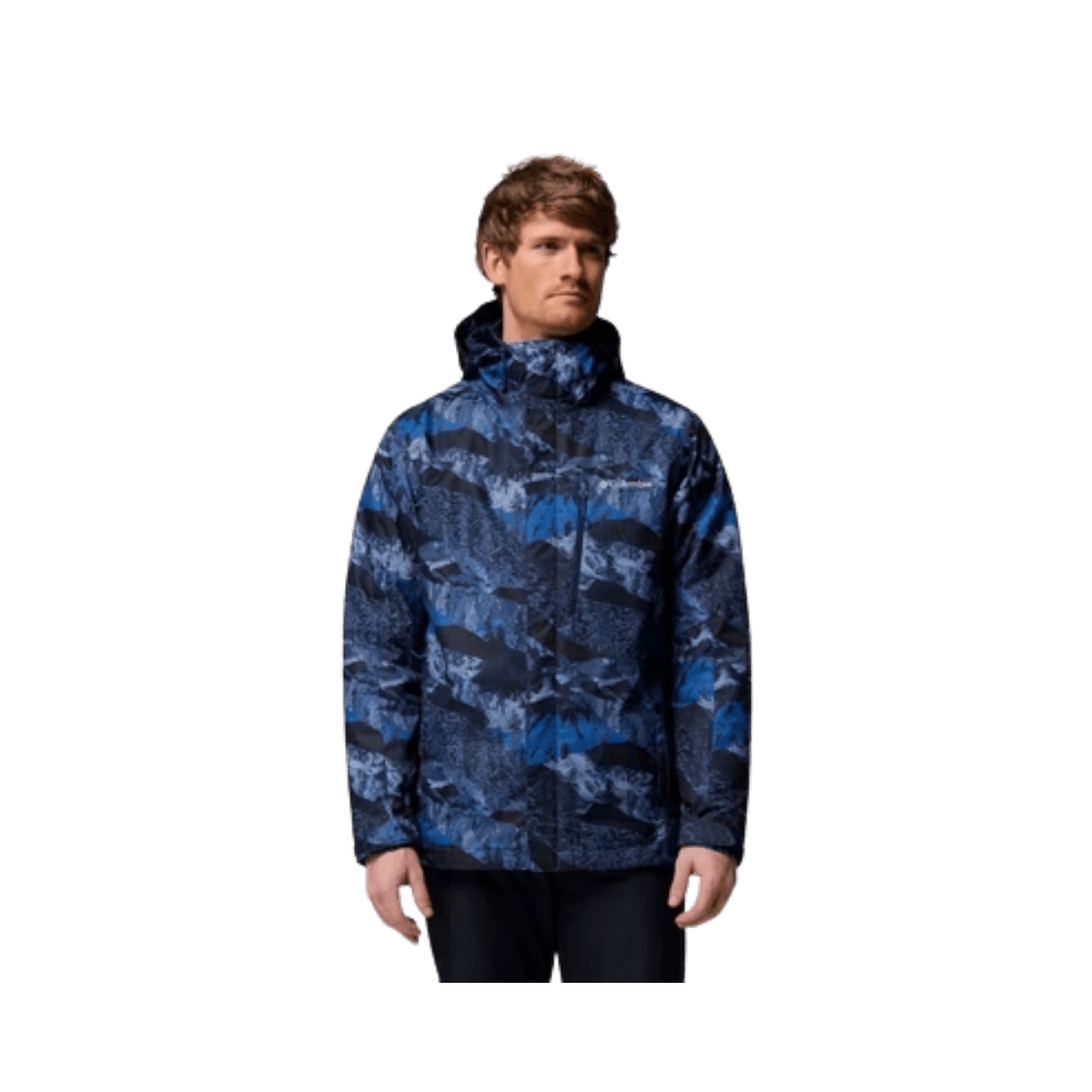 COLUMBIA WHIRLIBIRD V PRNTD INTRCHG JKT COLLEGIATE NAVY