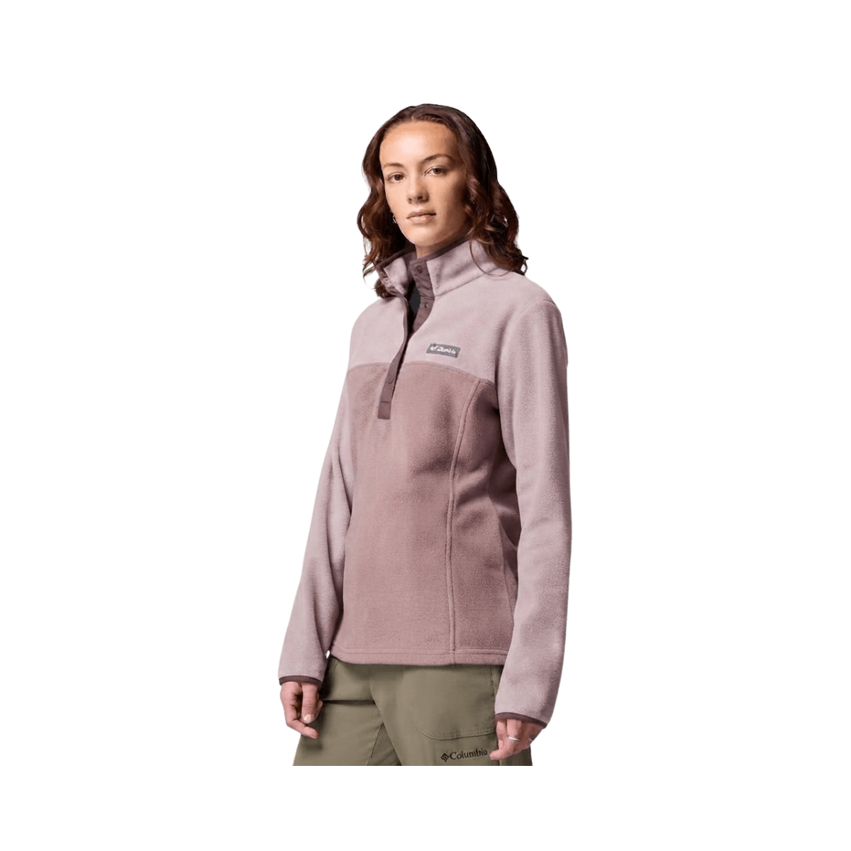 COLUMBIA W BENTON SPRNGS 1/2 SNAP PO II MINERAL PINK