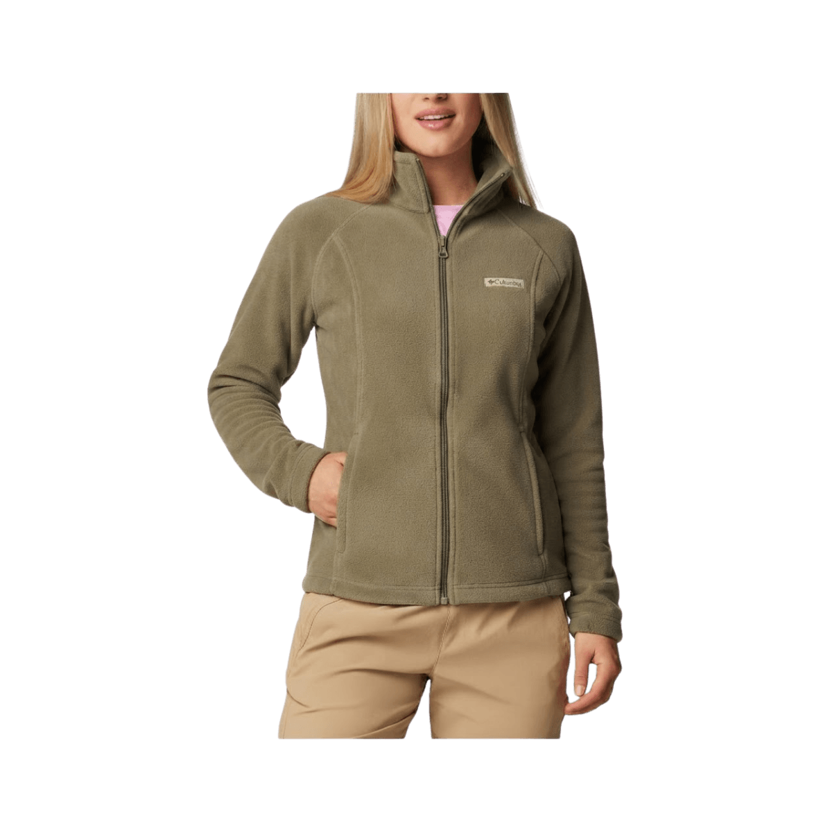 COLUMBIA W BENTON SPRINGS FULL ZIP REG SEDONA SAGE