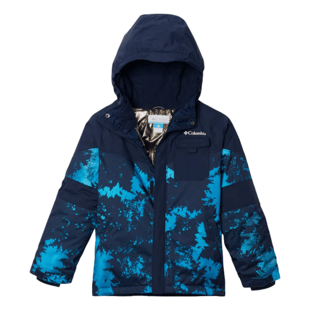 COLUMBIA YOUTH BOYS' MIGHTY MOGUL II JACKET - COMPASS BLUE