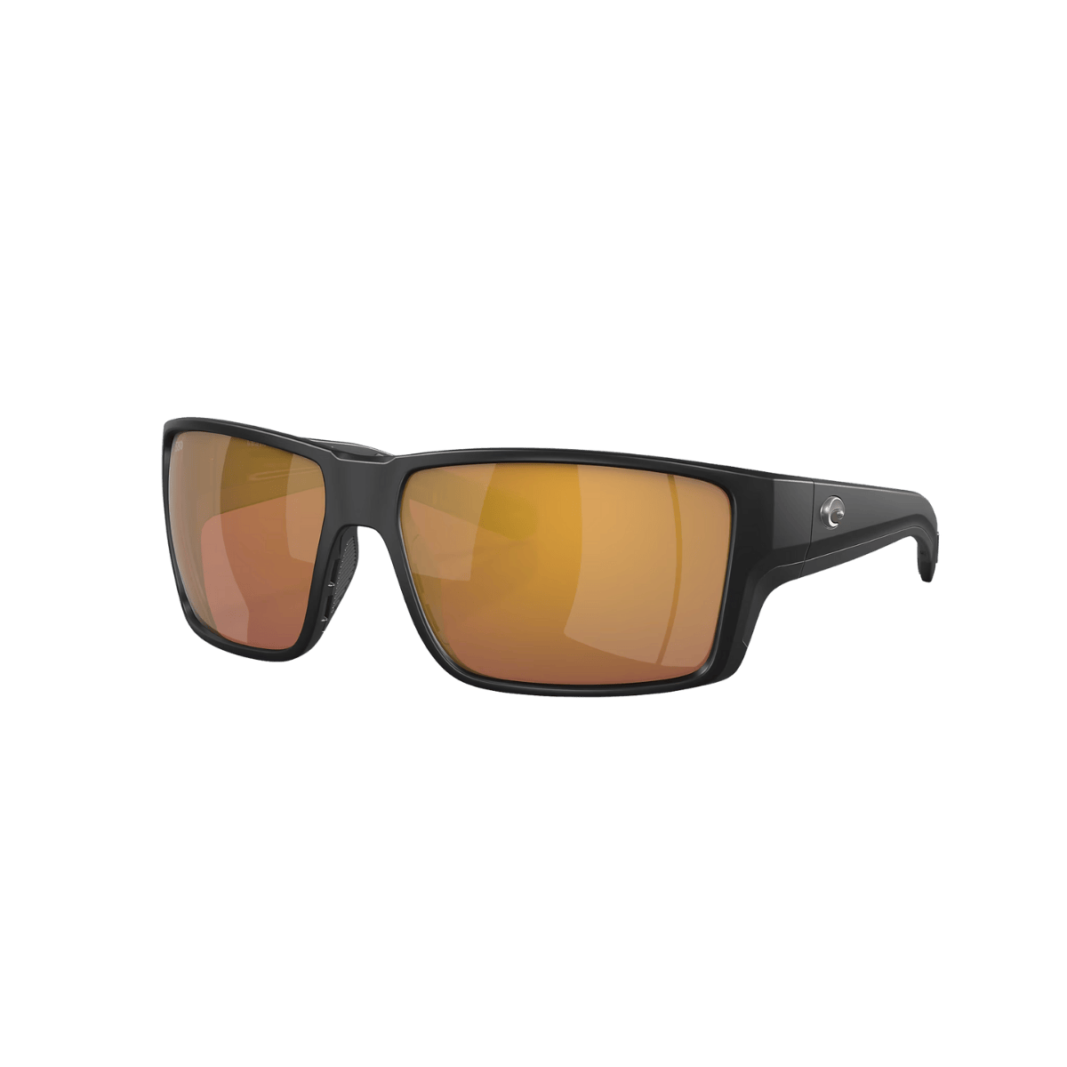 COSTA DEL MAR REEFTON PRO SUNGLASSES - MATTE BLACK/GOLD MIRROR