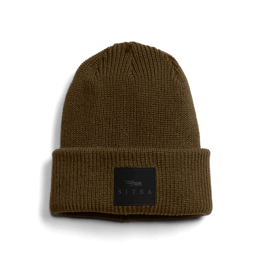 SITKA DOUBLE CUFF ACRYLIC BEANIE - COYOTE