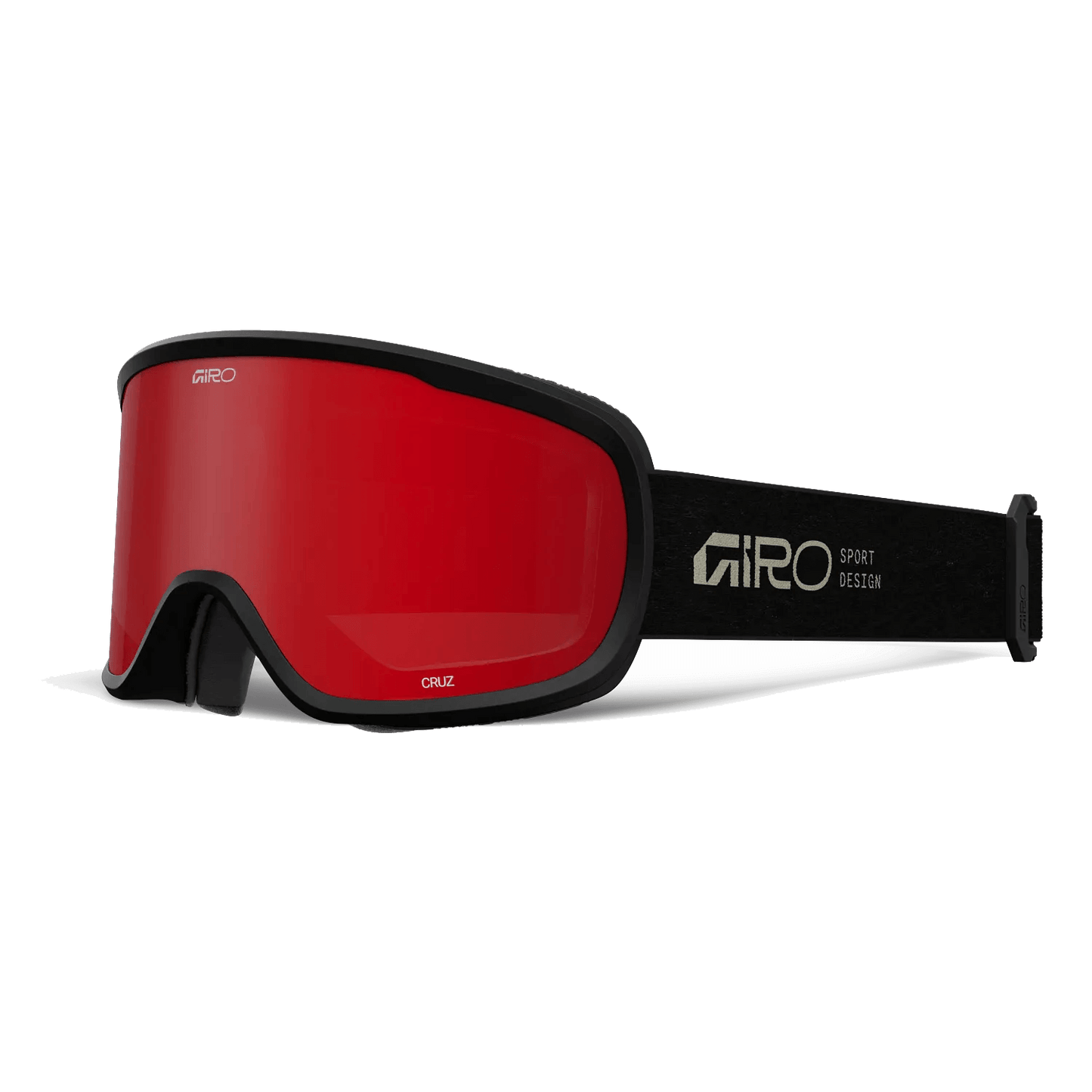 CRUZ GOGGLES BLACK TAN AMBER SCARLET