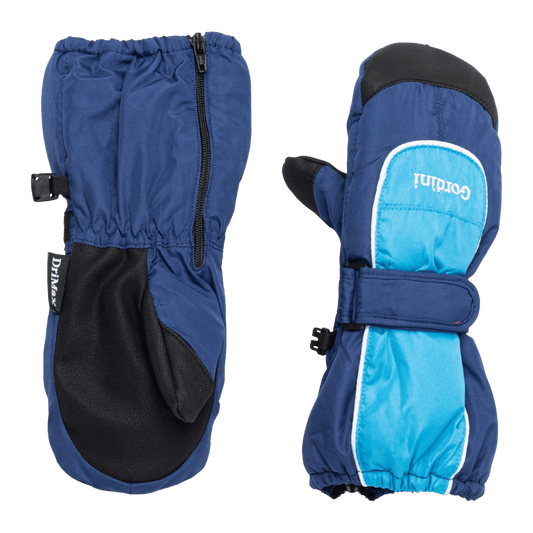GORDINI CHILDREN'S CUB MITTENS - DARK BLUE/BRIGHT BLUE