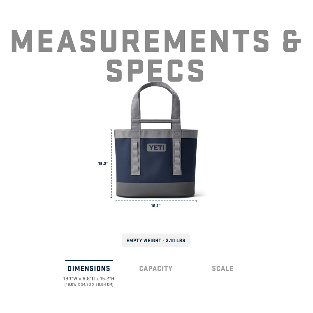 CAMINO CARRYALL 35 2.0 - Measurements and Spec, Dimensions