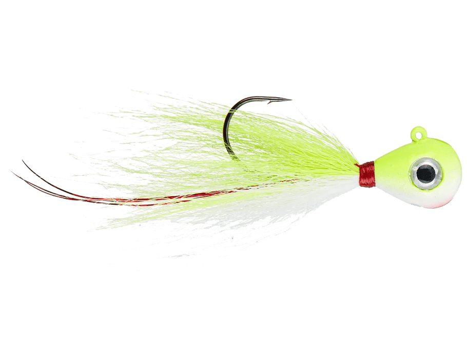 BUCKTAIL JIG 2PK - 1/2 OZ
Chart White