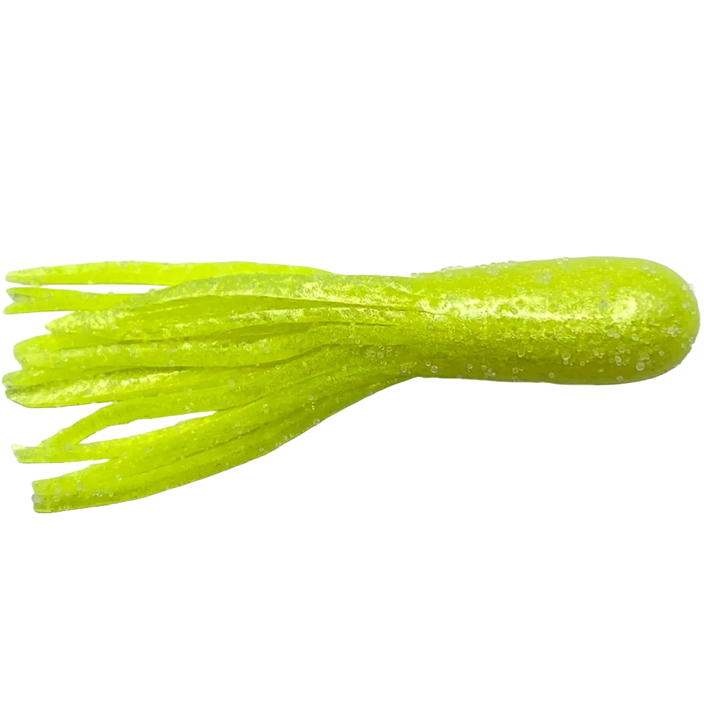 2.25" FINESSE Salty Tube - Chartreuse