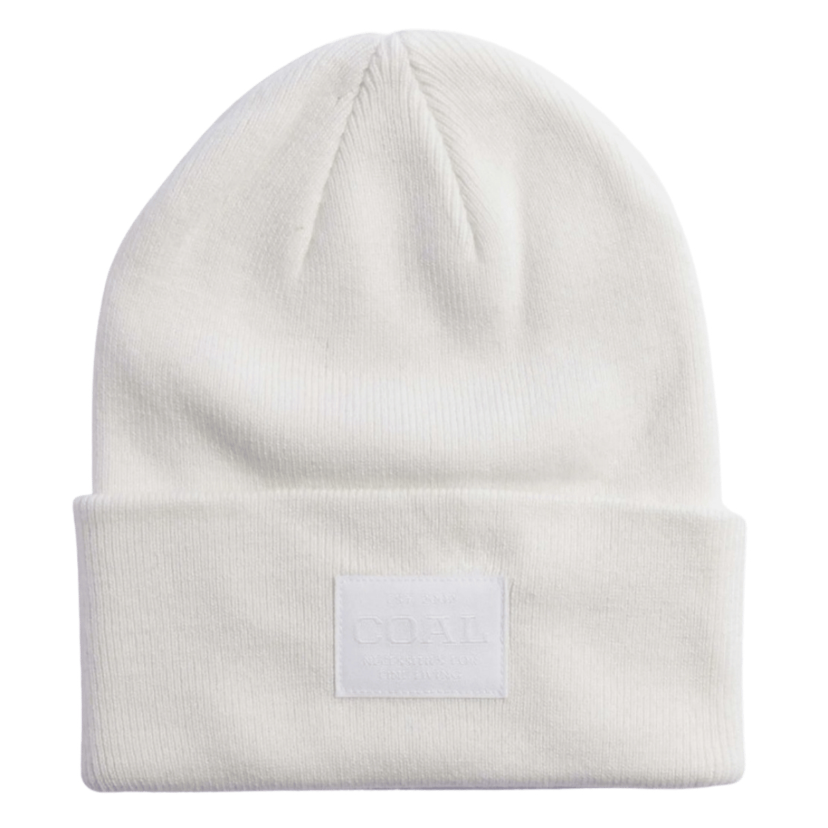 COAL THE UNIFORM CASHMERE BEANIE WHITE