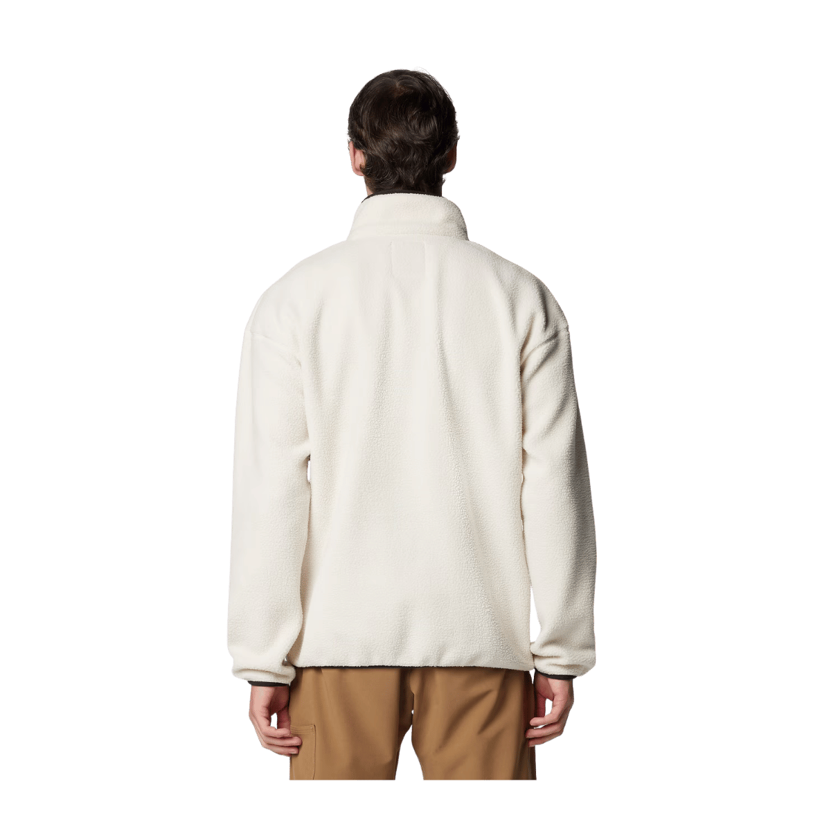 COLUMBIA MEN'S HELVETIA II HALF SNAP FLEECE PULLOVER - BACK VIEW