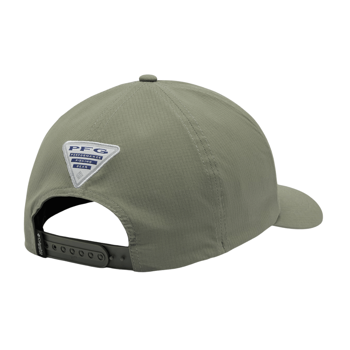 COLUMBIA PFG OUTCAST 3D STRETCH SNAP CAP - ONE SIZE - CYPRESS - BACK VIEW