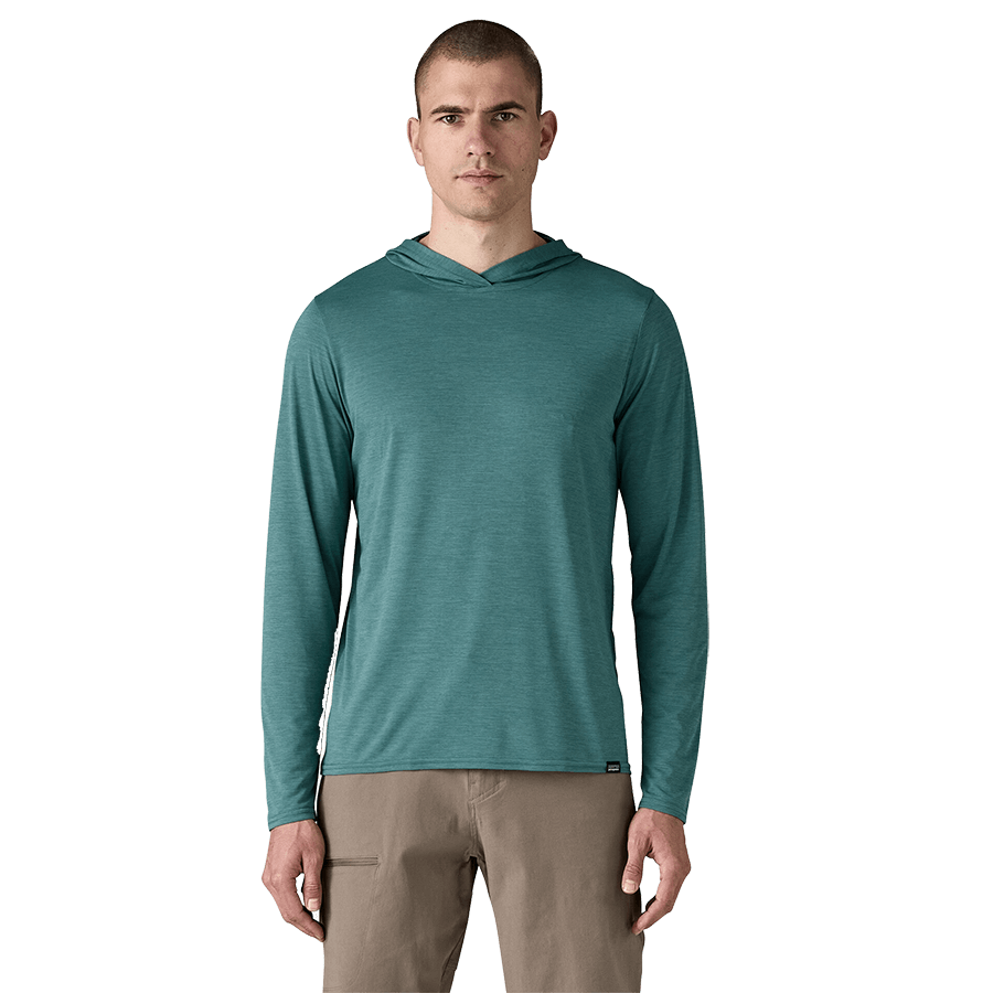 PATAGONIA CAPILENE COOL DAILY HOODY - LIGHT WETLAND BLUE