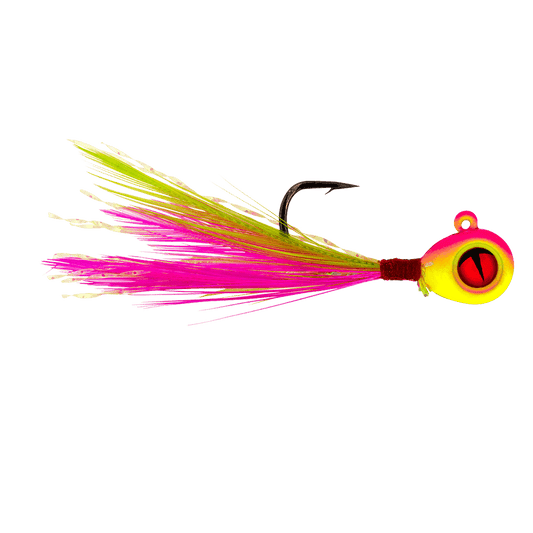 TUNGSTEN CRAPPIE KING FLY JIG BUBBLEGUM