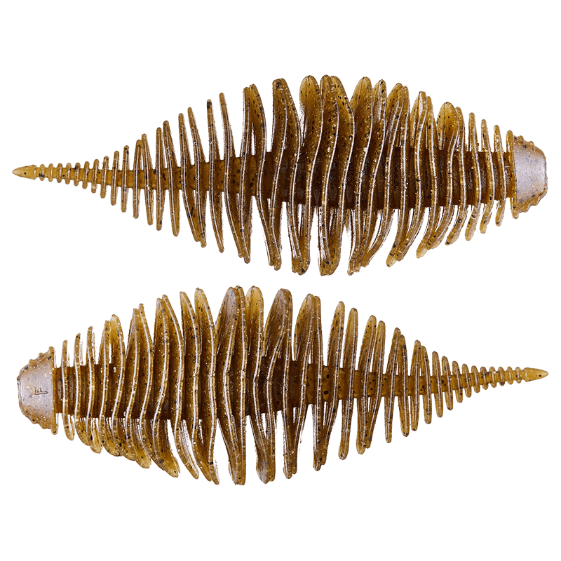 BELLOWS GILL CREATURE BAIT 5PK GREEN PUMPKIN