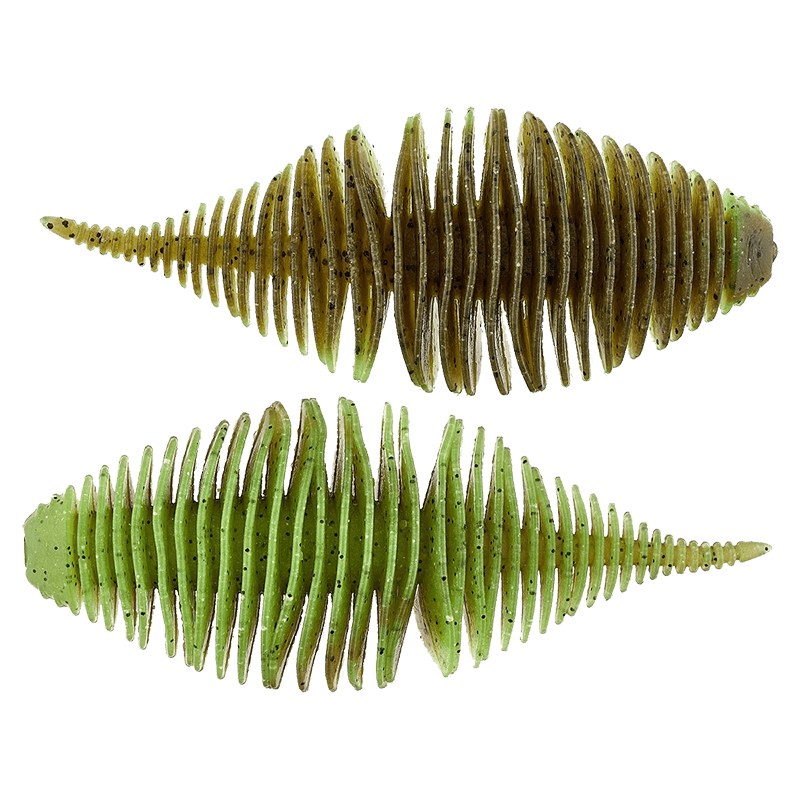 BELLOWS GILL CREATURE BAIT 5PK GREEN PUMPKIN CHART