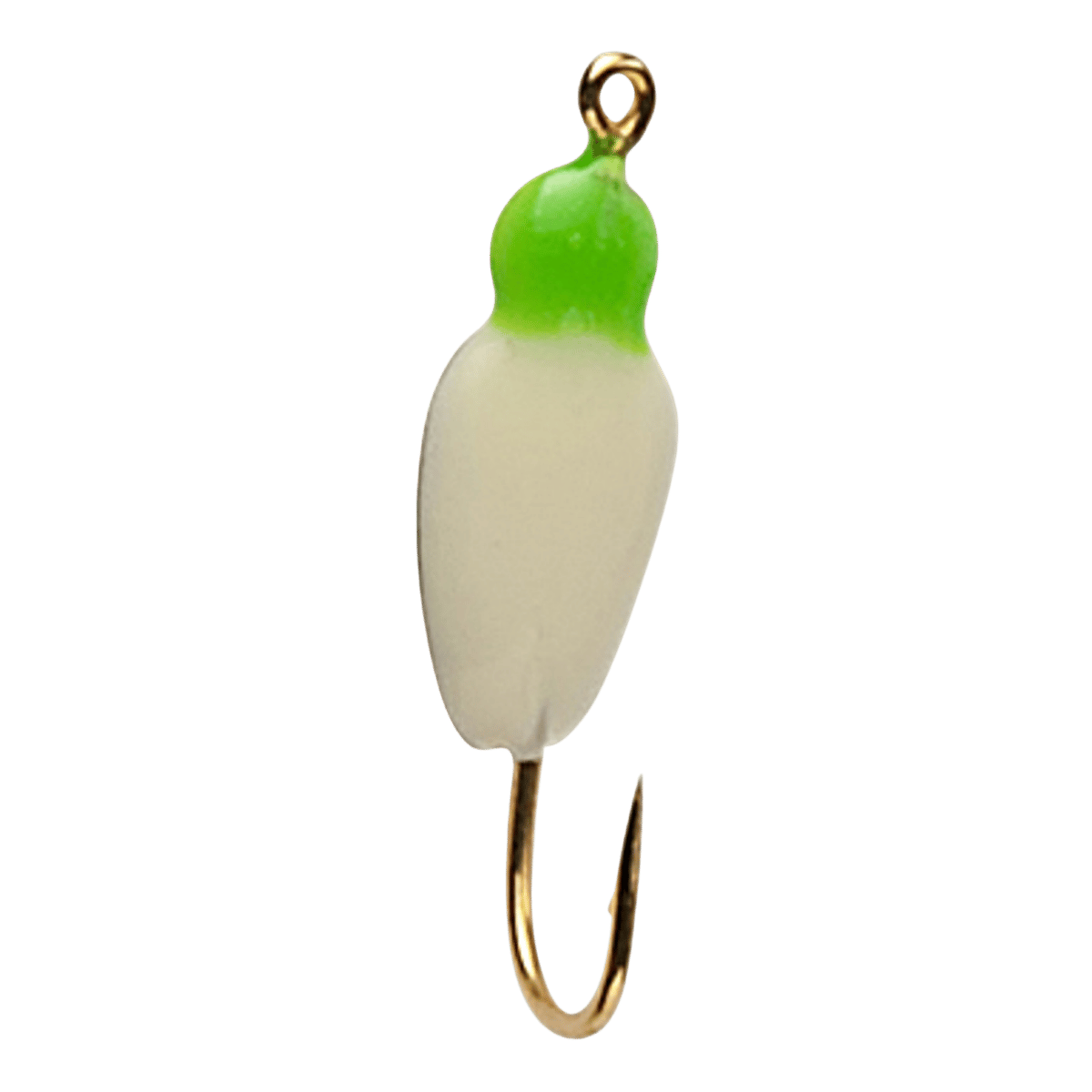 CUSTOM JIGS & SPINS DEMON GLOW JIG - LIME GLOW BRITE 2PK - #8