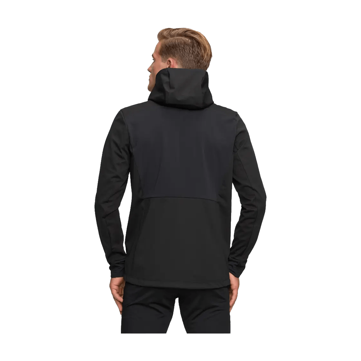DAEHLIE SPORTSWEAR JACKET POWER MEN'S - BLACK - BACK VIEW