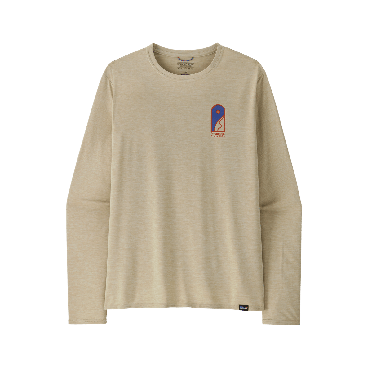 PATAGONIA LON-SLEEVED CAPILENE COOL DAILY SHIRT LAND - T: PUMICE X-DYE