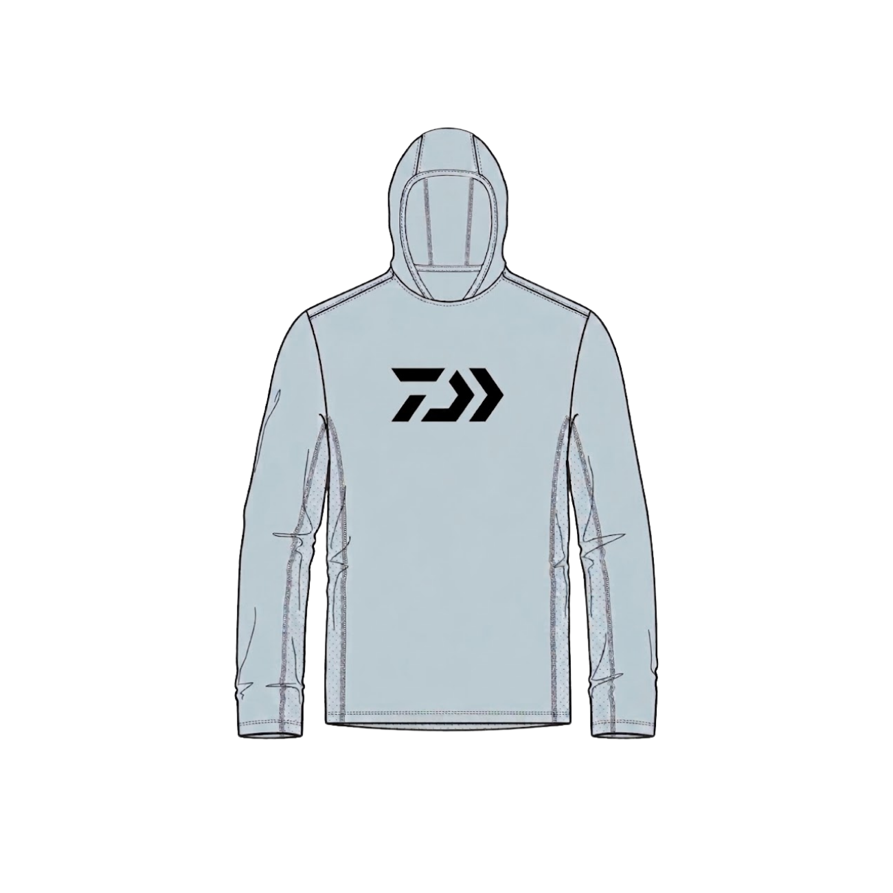 DAIWA D VEC LOGO LS SUNSHIRT IMAGE