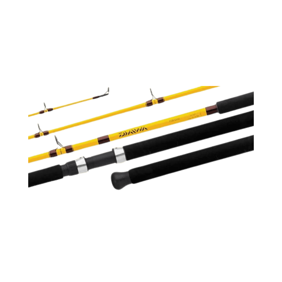 DAIWA FT BOAT ROD BLACK YELLOW