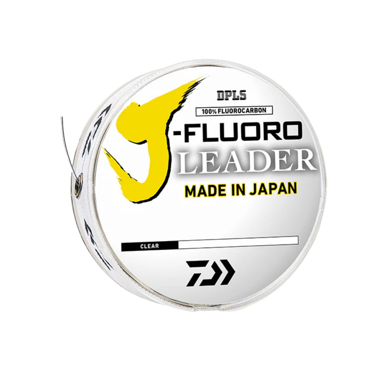 DAIWA J FLUORO LEADER 100YD CLEAR IMAGE