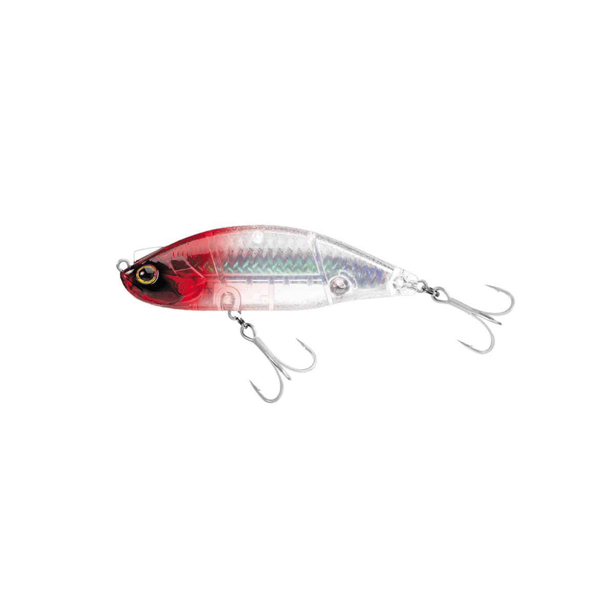 DAIWA LAZY FASHAD TWITCHBAIT – 90MM SKELETONREDHD