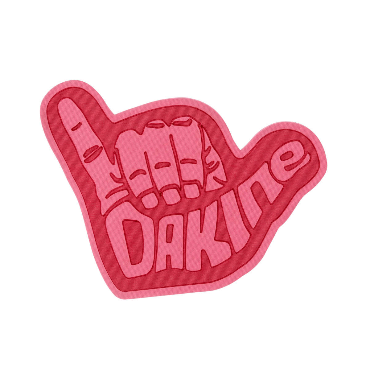 DAKINE SHAKA STOMP, PINK, FRONT ANGLE