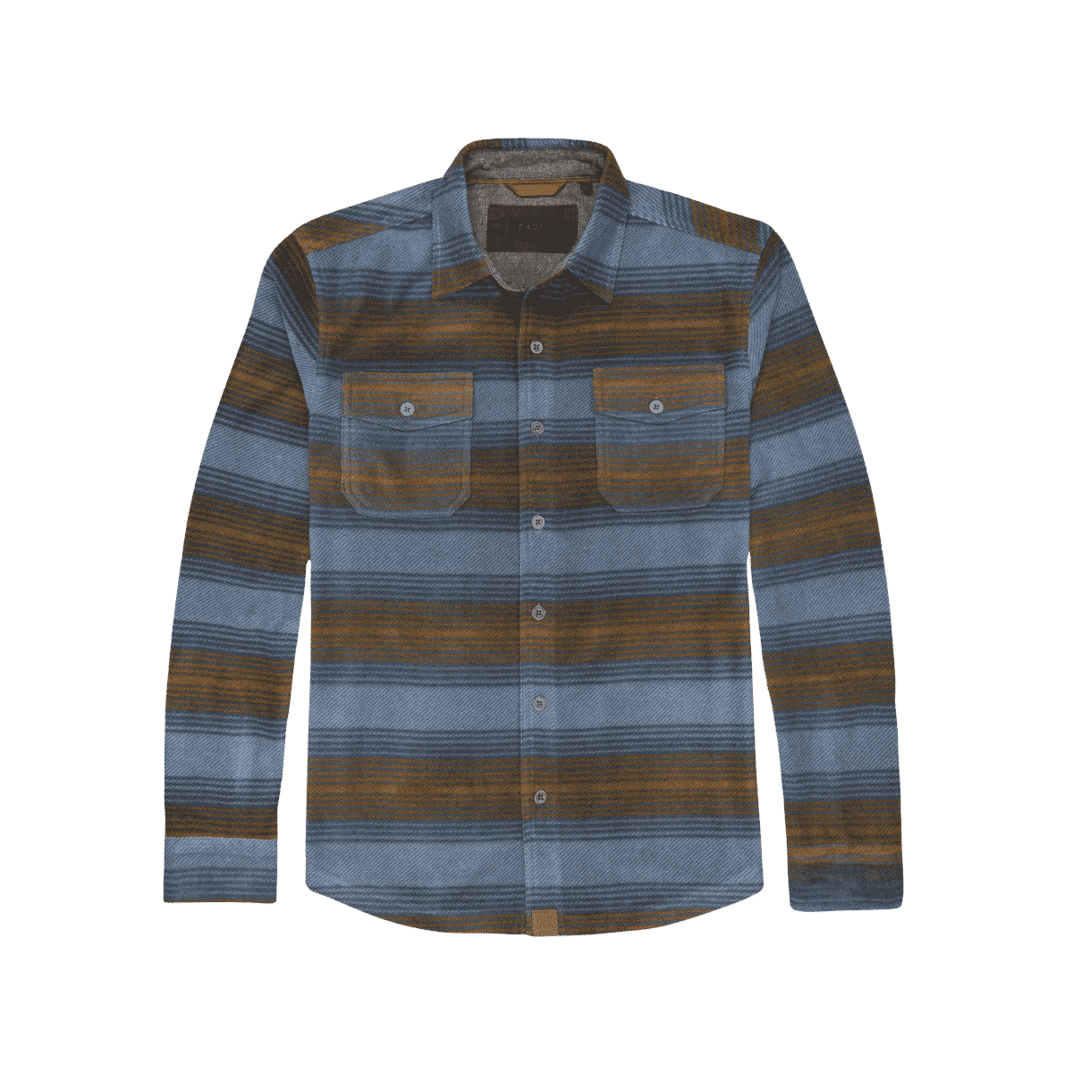 DAKOTA GRIZZLY BOWIE MICRO FLEECE SHIRT FOGBOUND
