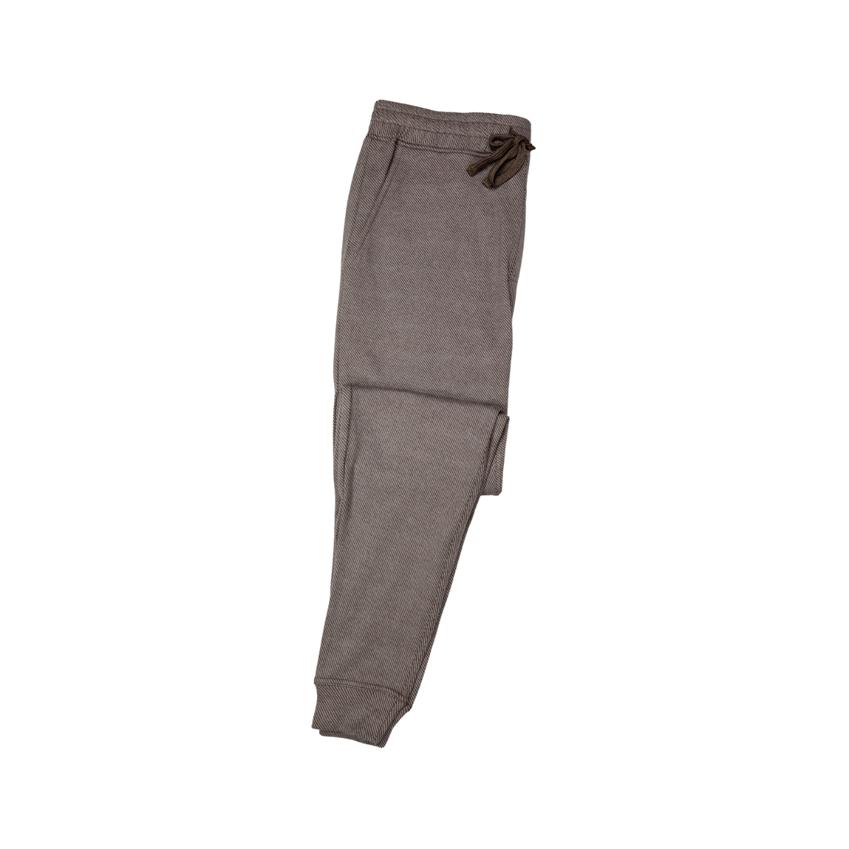 DAKOTA GRIZZLY VINCENT TWILL KNIT JOGGER WALNUT WOOD