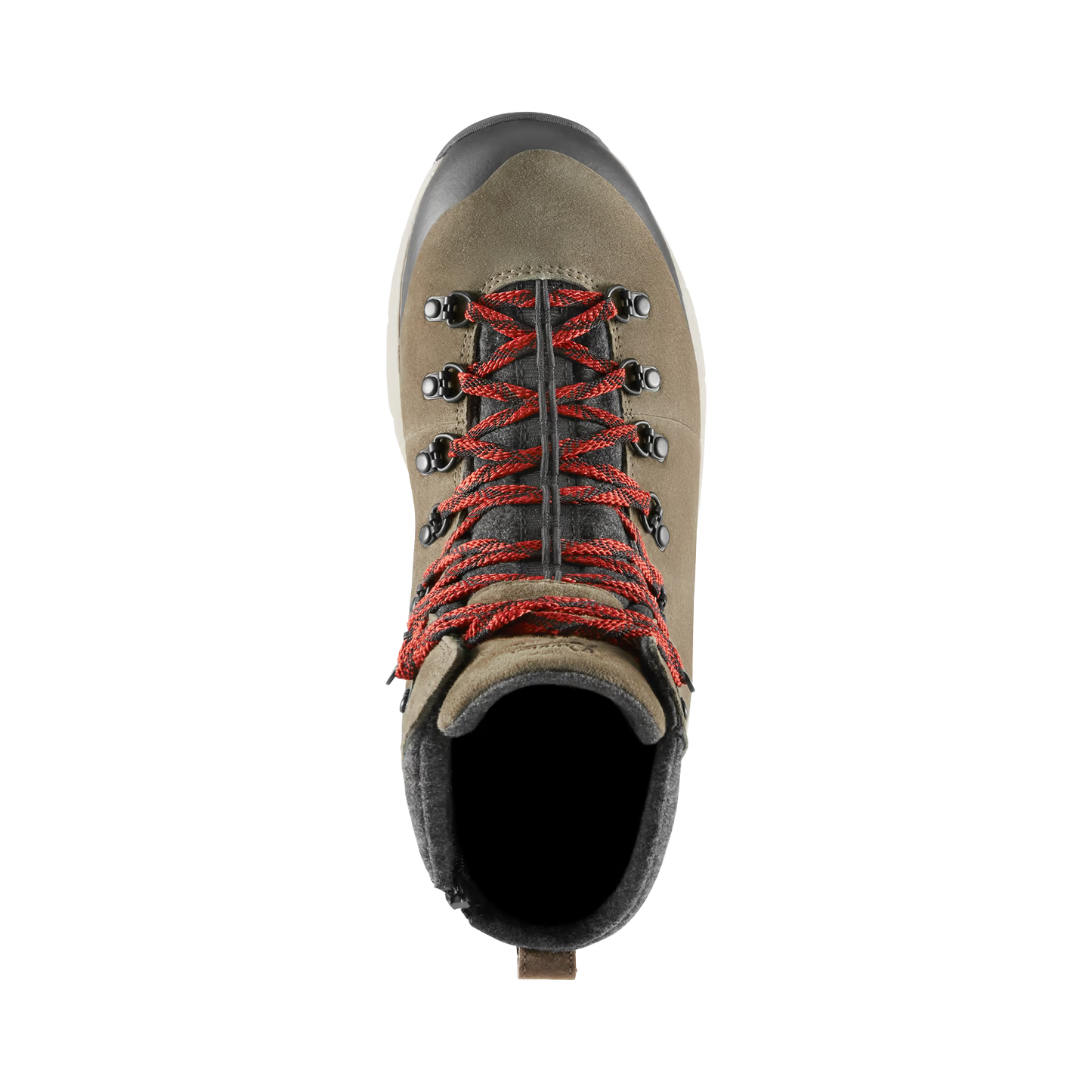 DANNER W ARCTIC 600 SIDE-ZIP 7IN 200GR TOP DOWN VIEW