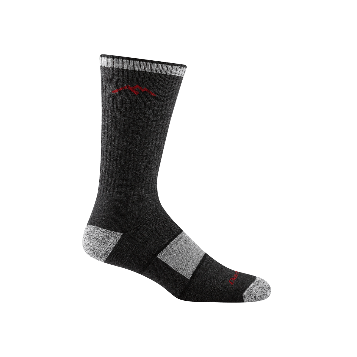 DARN TOUGH HIKER BOOT SOCK MIDWEIGHT FULL CUSHION - BLACK
