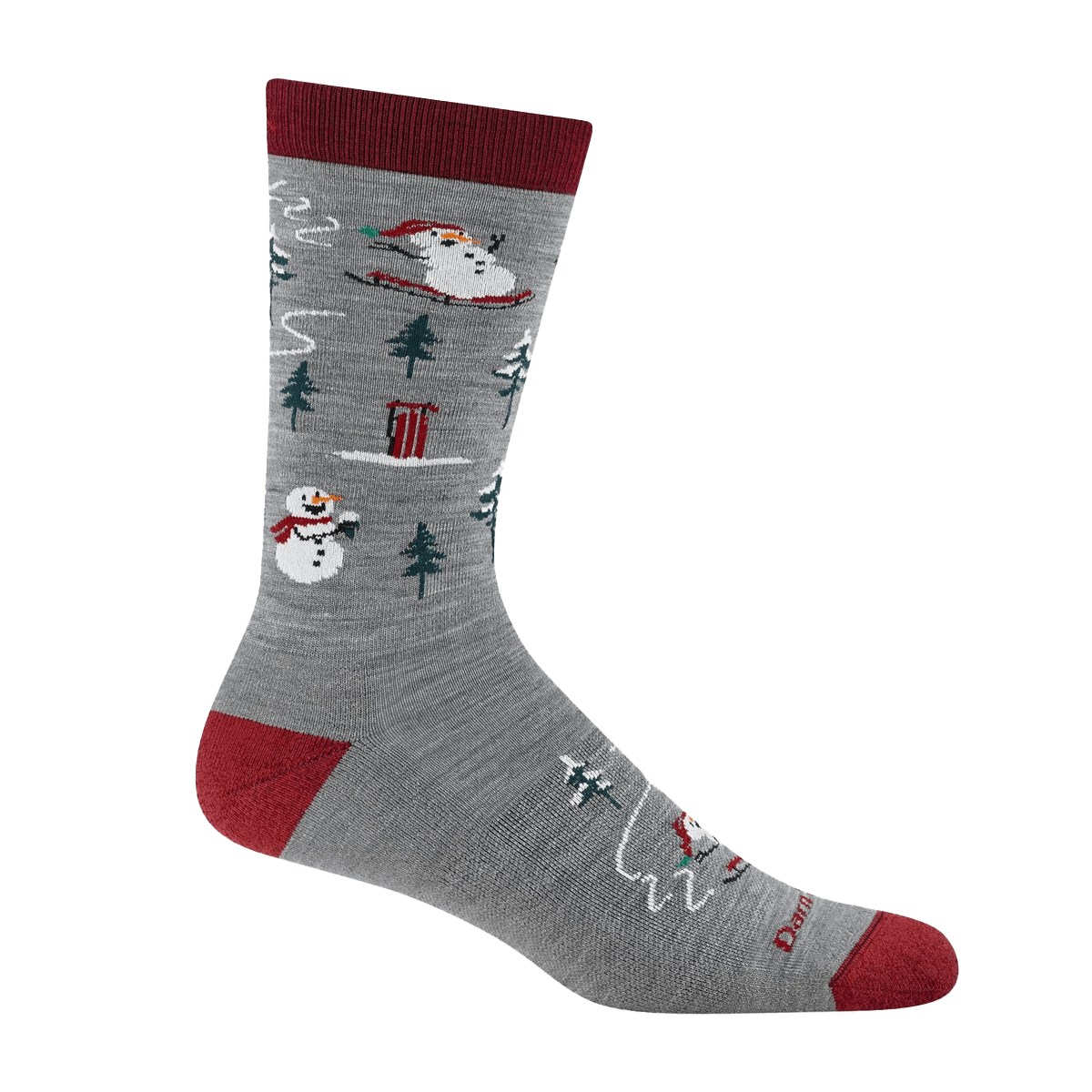 DARN TOUGH SLED HEAD CREW LIGHTWEIGHT CUSHION SOCKS