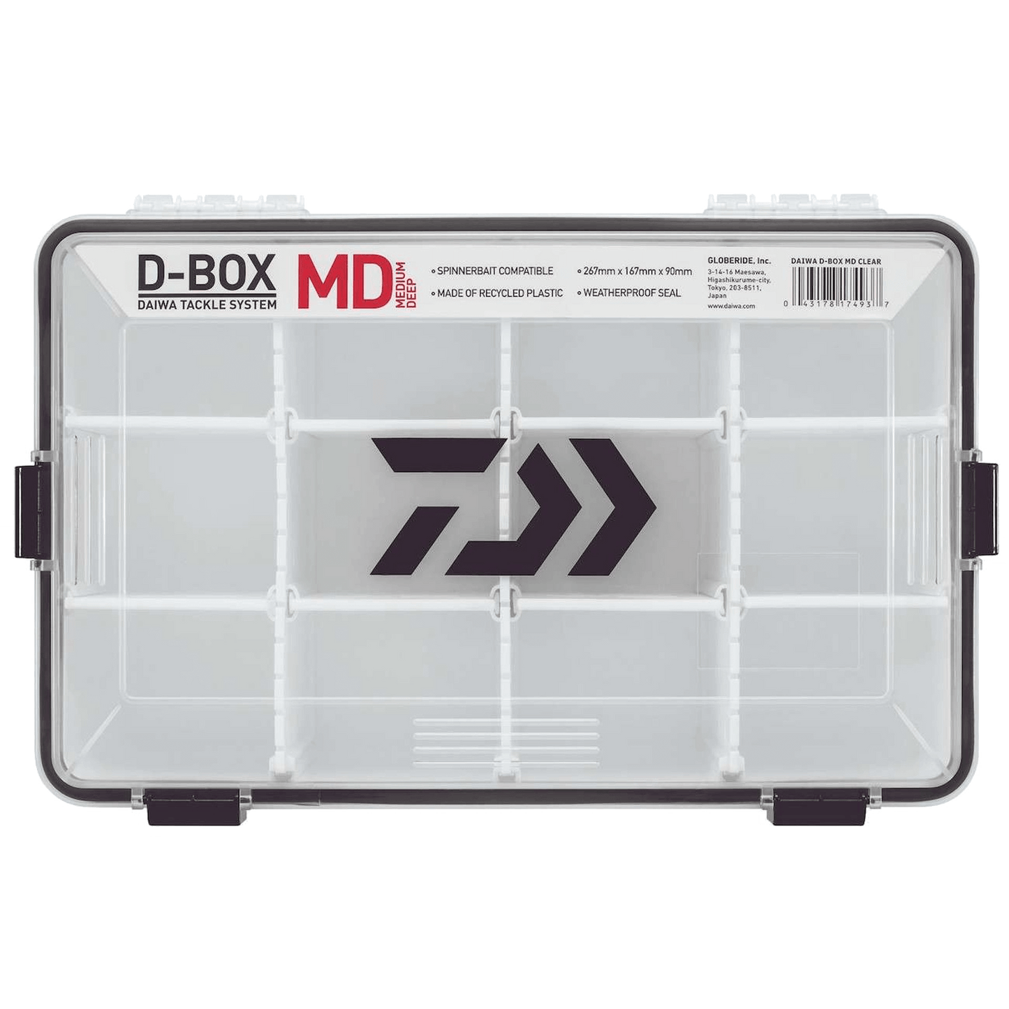 D-BOX FEEDER CASE - 3600 DEEP 
Top View