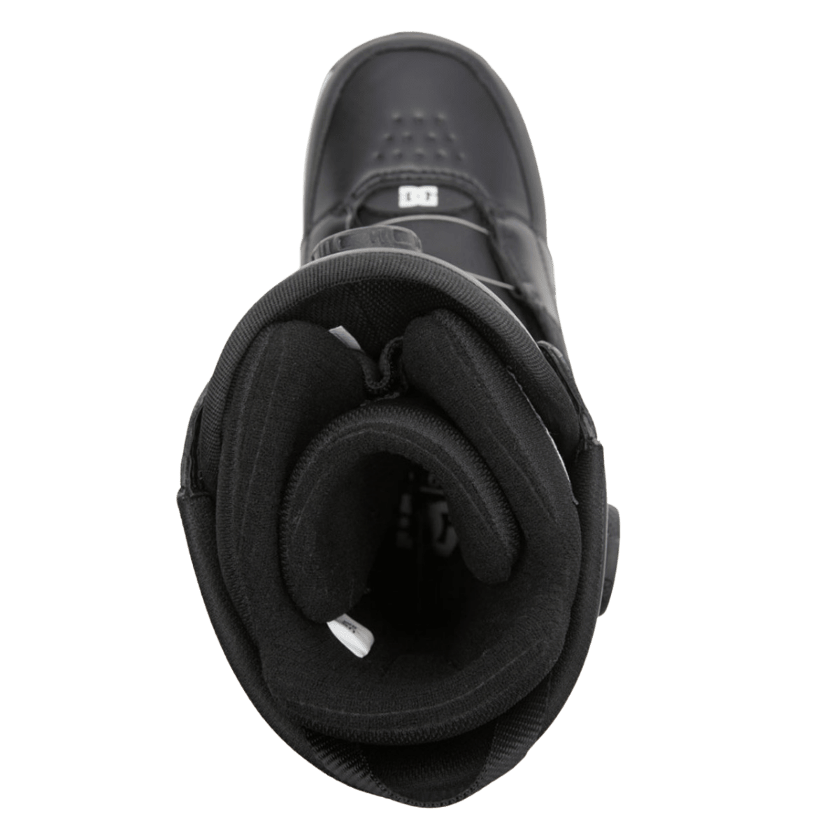DC BOOTS MEN'S CONTROL SNOWBOARD BOOTS - WHEAT/BLACK - TOP VIEW