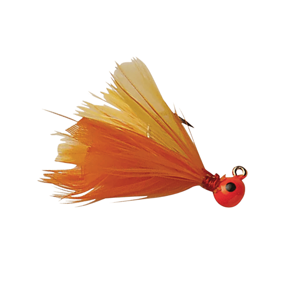 DOUBLE OO FLU-FLU JIG ORANGE YELLOW IMAGE