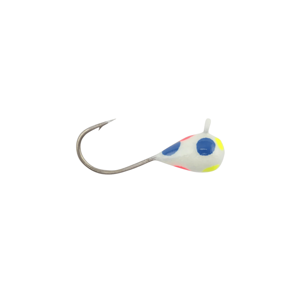CLAM DROP JIG SZ08 - 1/16OZ - WHITE GLOW WONDERBREAD