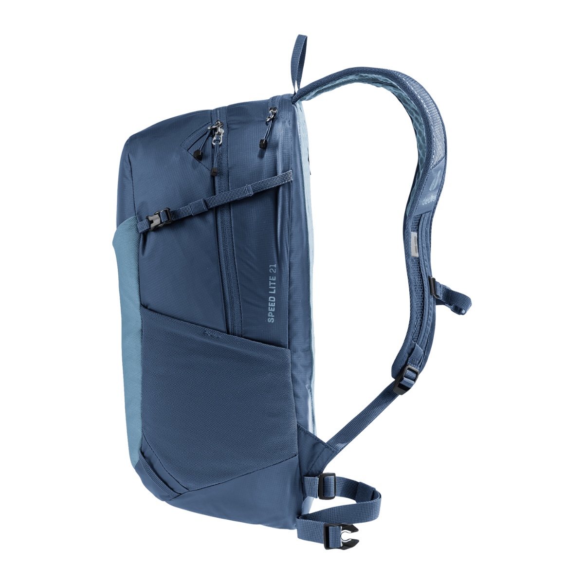 Deuter Speed Lite 21 Hiking Backpack - ATLANTIC - SIDE VIEW