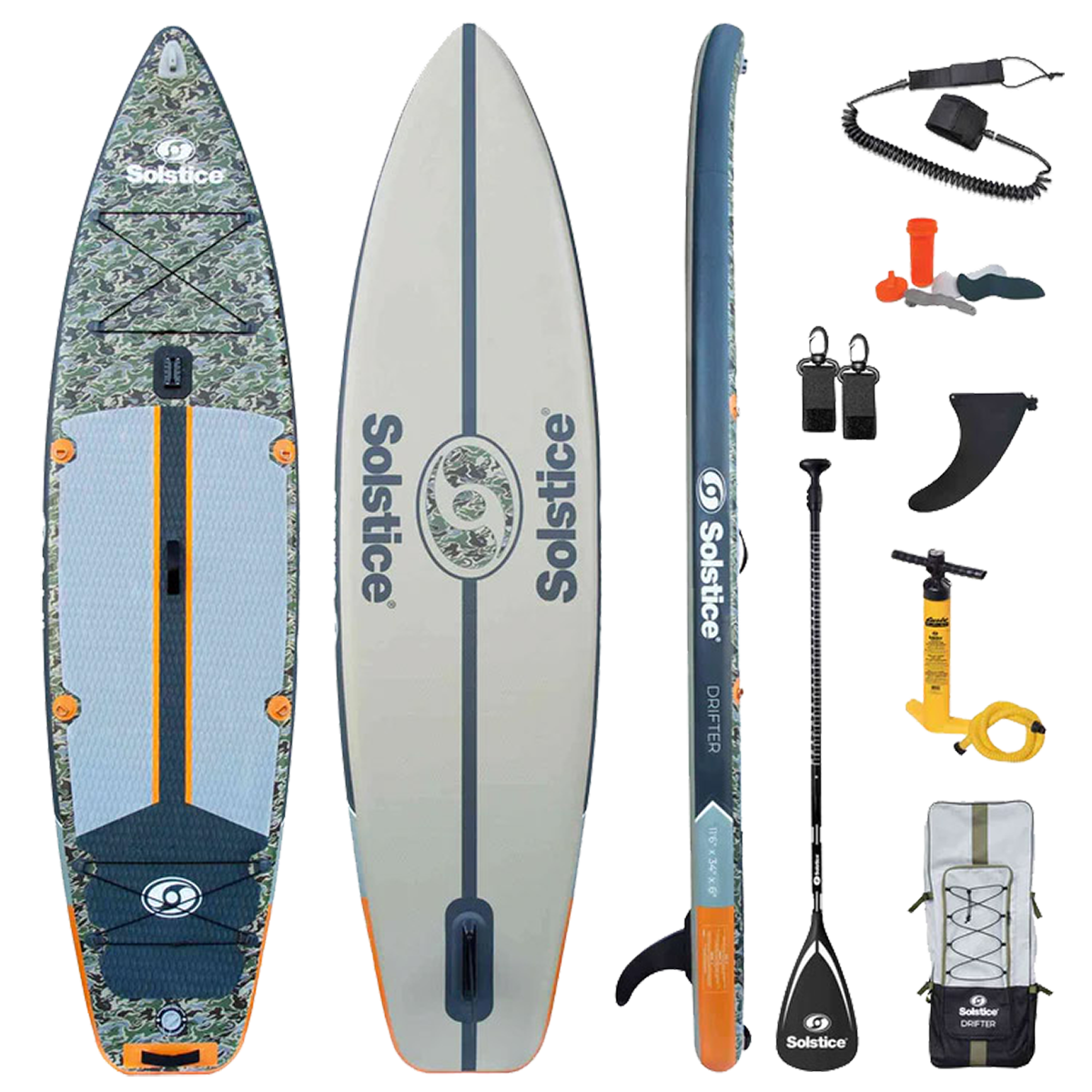 Drifter Stand Up Paddle Board with accessories