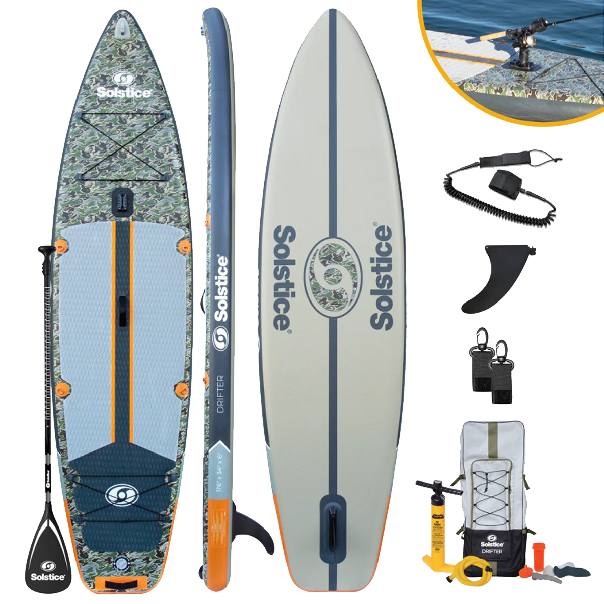 Drifter Stand Up Paddle Board - with accessories