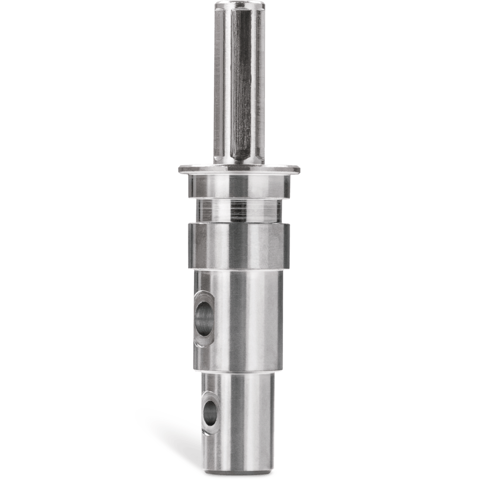 DRILL ADAPTER FOR AUGER DRILLS - TWO STAGE - up close