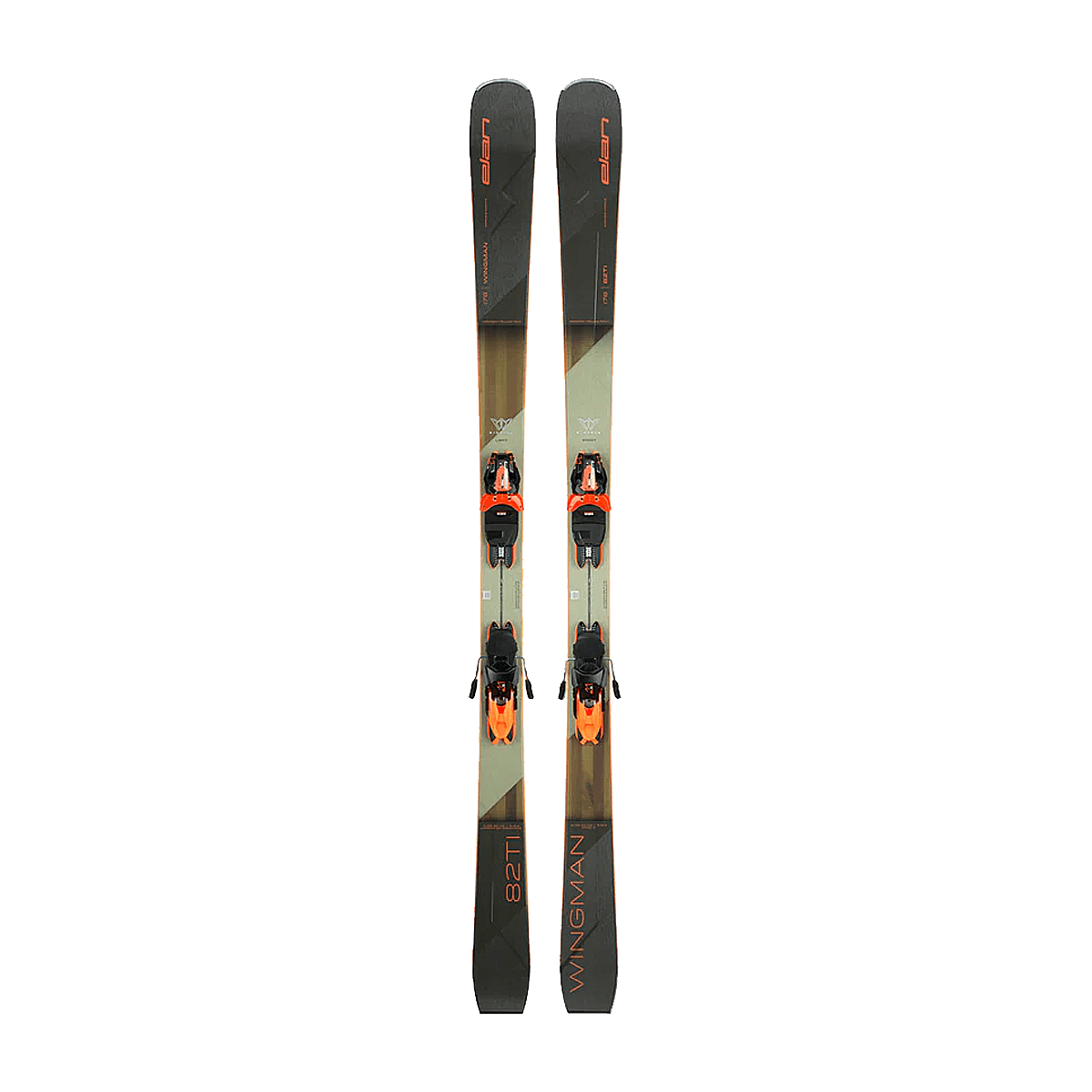 ELAN WINGMAN 82 TI SKIS + SX EL 10.0 GW RS BINDINGS