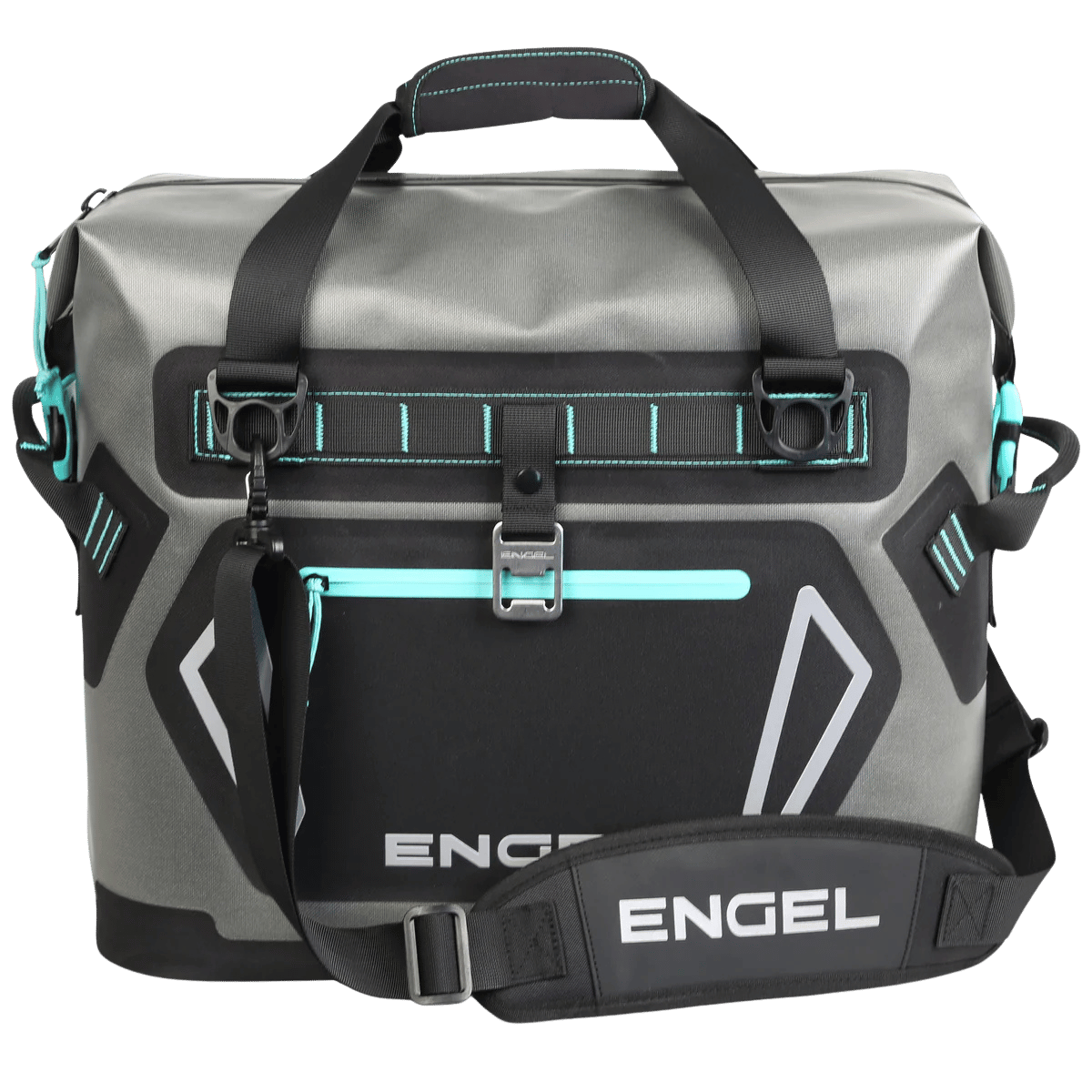 ENGEL HEAVY DUTY SOFT SIDED COOLER BAG - 20L - GRAY/SEA FOAM