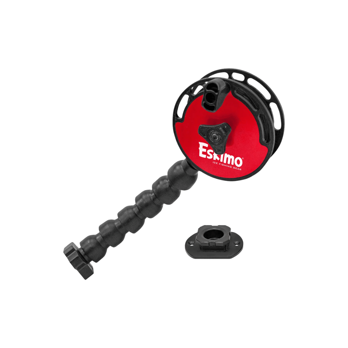 ESKIMO E HUB RATTLE REEL BLACK